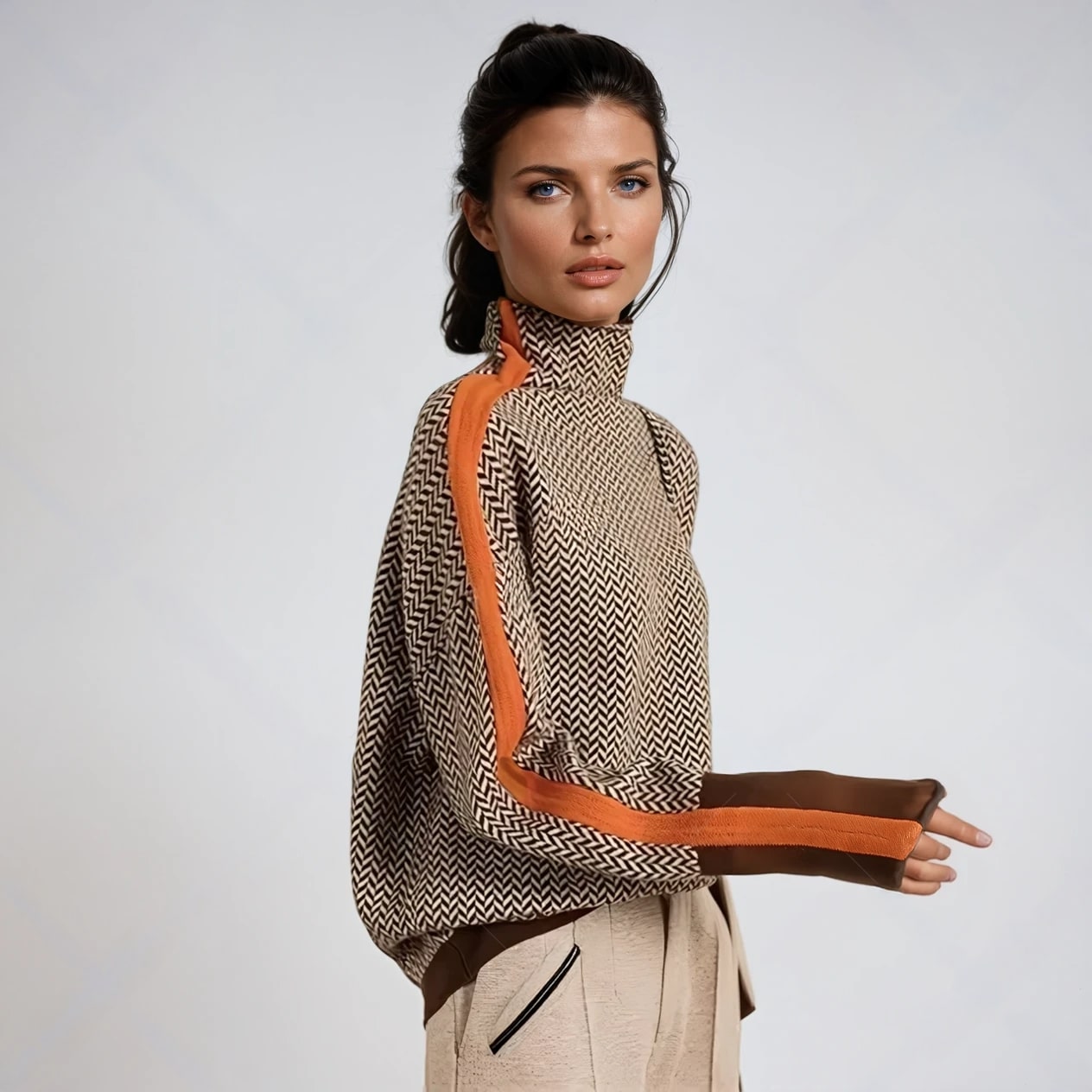 SOFÍA™ | SUÉTER DE CUELLO ALTO LUXE