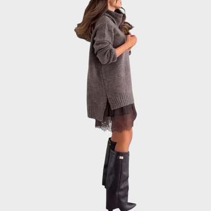 SARA™ | CONJUNTO DE JERSEY Y VESTIDO