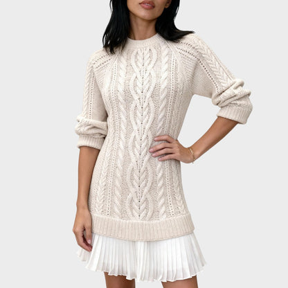 VALERIA™ | VESTIDO DE PUNTO EN TEJIDO