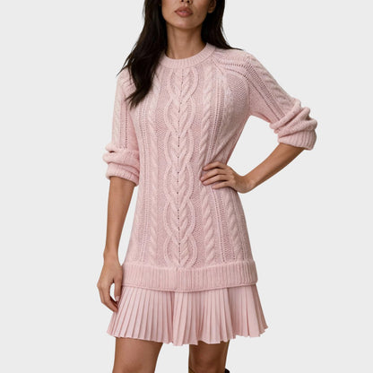 VALERIA™ | VESTIDO DE PUNTO EN TEJIDO