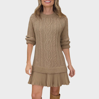VALERIA™ | VESTIDO DE PUNTO EN TEJIDO