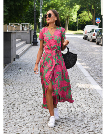 ESTELA™ | VESTIDO FLORAL MODERNO